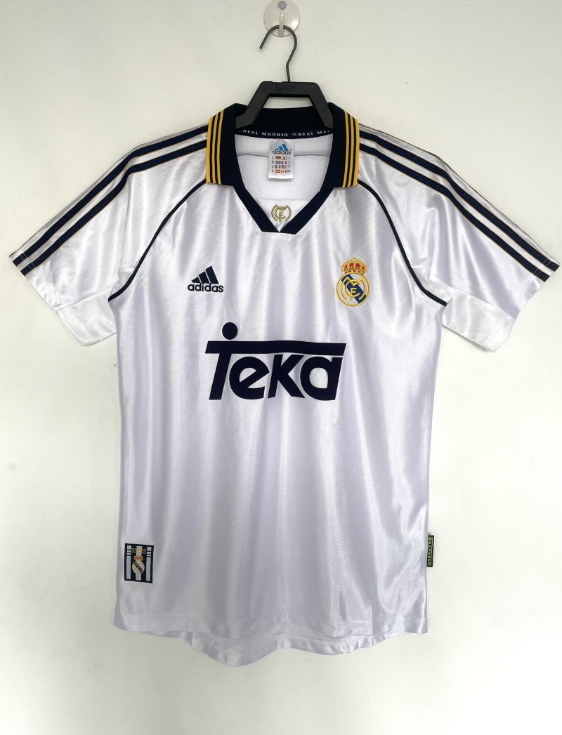 1998-2000 Real Madrid home short sleeves