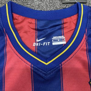 2009-2010 Barcelona home short sleeves