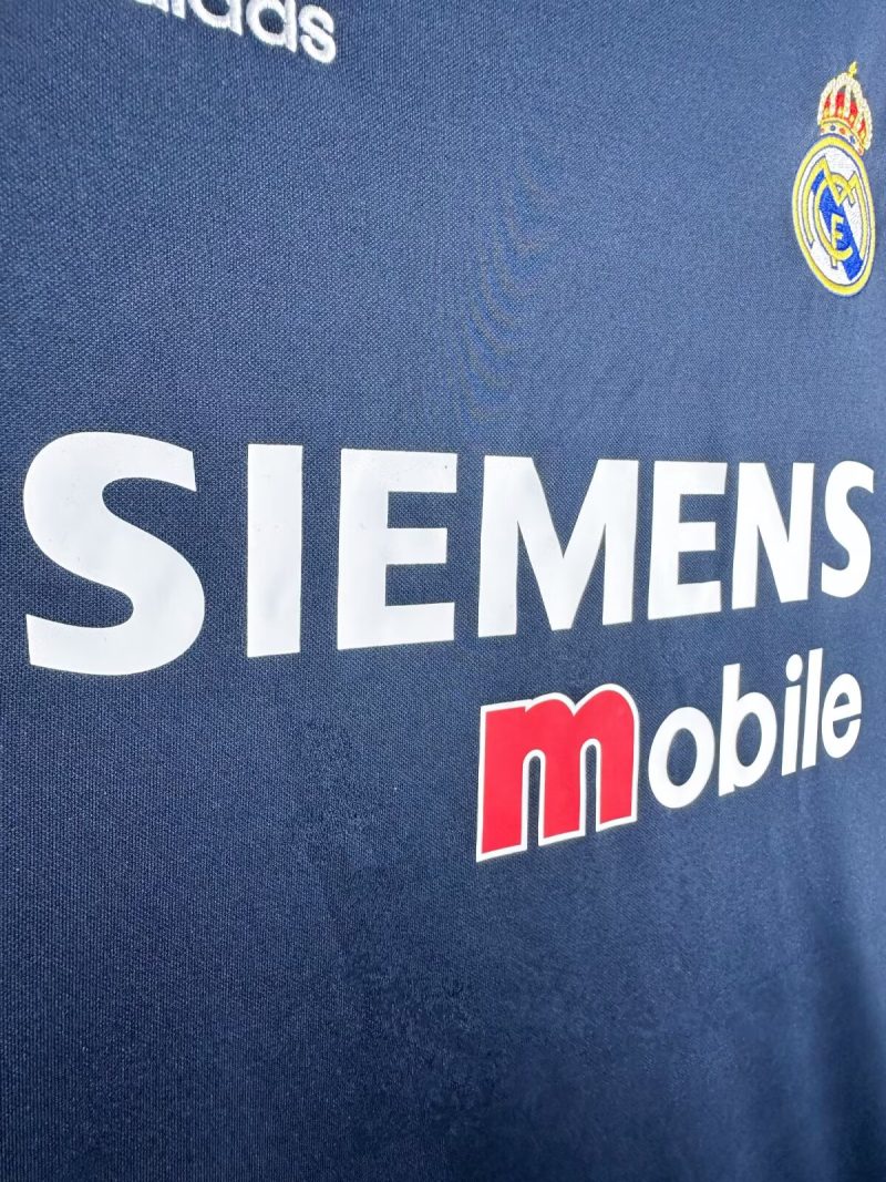 2003-2004  Real Madrid away short sleeves