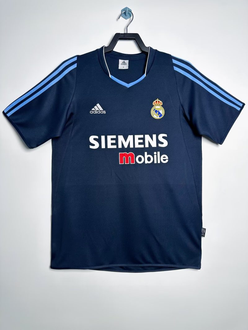 2003-2004  Real Madrid away short sleeves