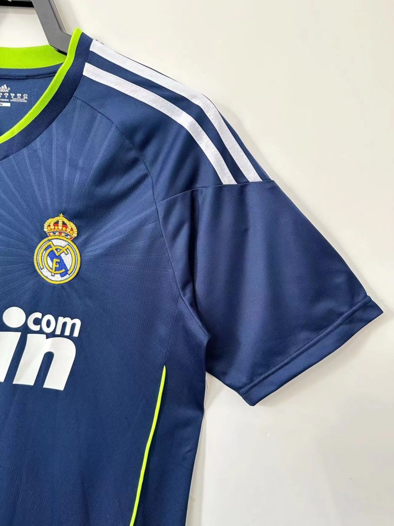 2010-2011  Real Madrid away short sleeves