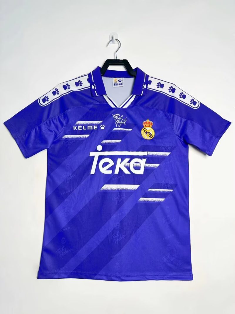 1994-1996  Real Madrid away short sleeves