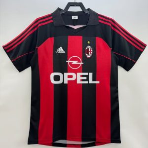 2000-2002 AC Milan home short sleeves