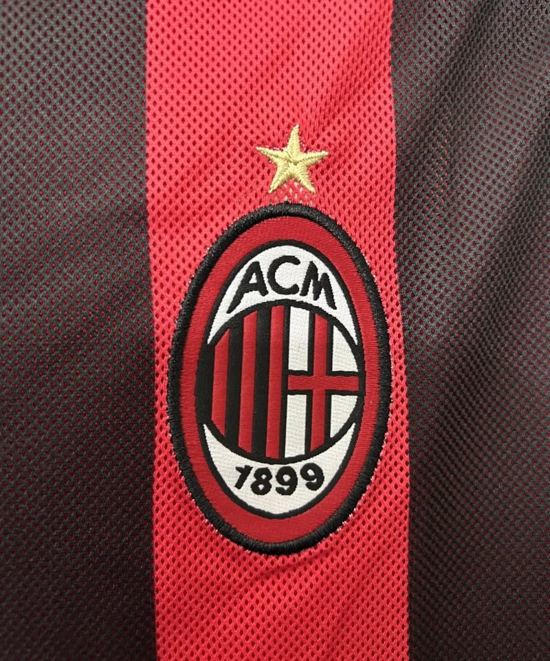 2002-2003 AC Milan home short sleeves