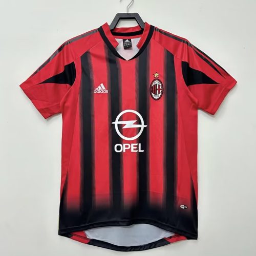 2004-2005 AC Milan home short sleeves