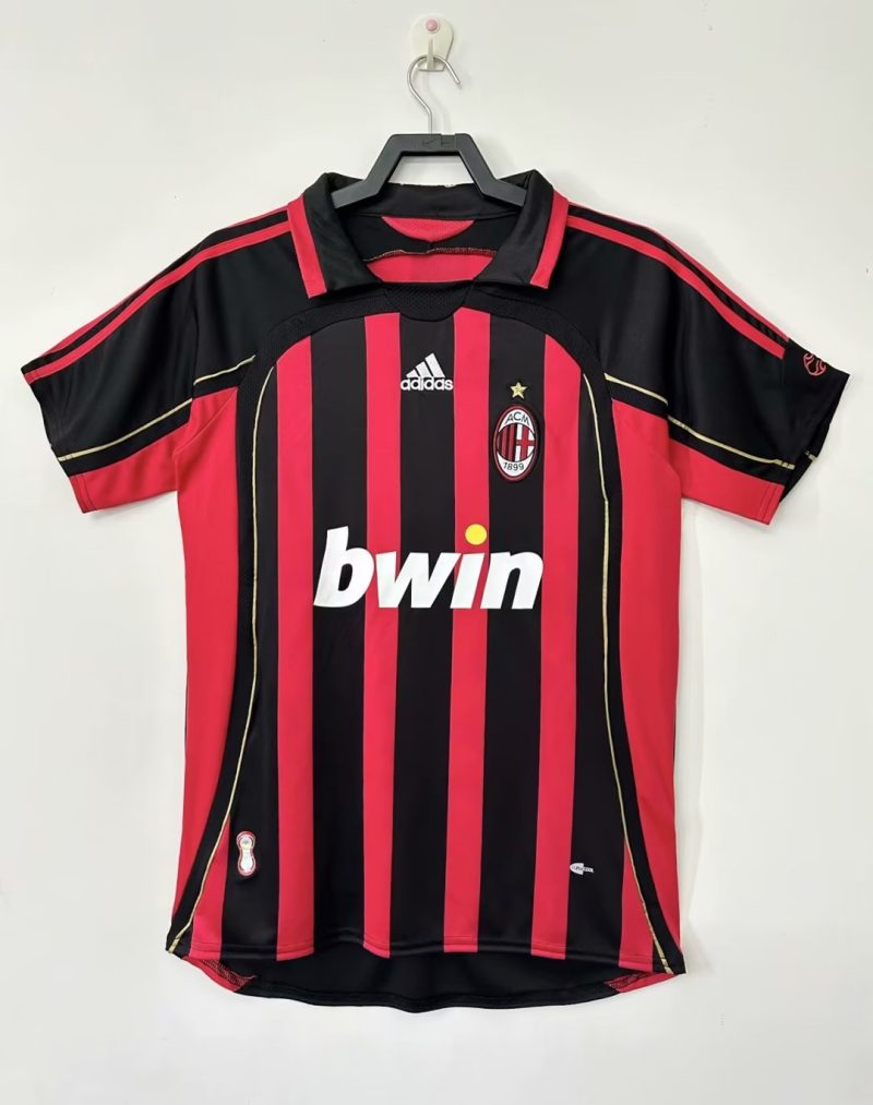 2006-2007 AC Milan home short sleeves