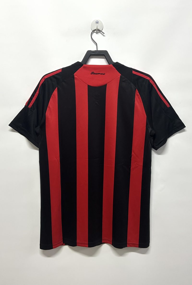 08-09-1 2008-2009 AC Milan home short sleeves