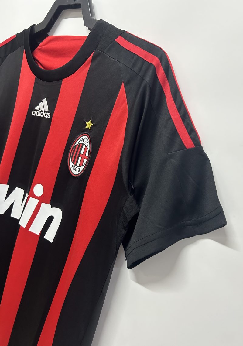 08-09-2 2008-2009 AC Milan home short sleeves
