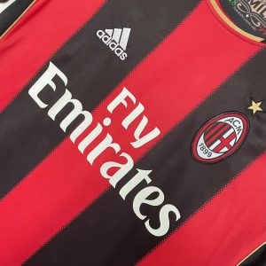 2010-2011 AC Milan home short sleeves