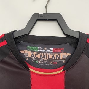 2010-2011 AC Milan home short sleeves