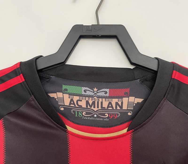 2010-2011 AC Milan home short sleeves