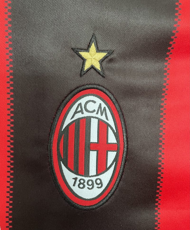 2010-2011 AC Milan home short sleeves