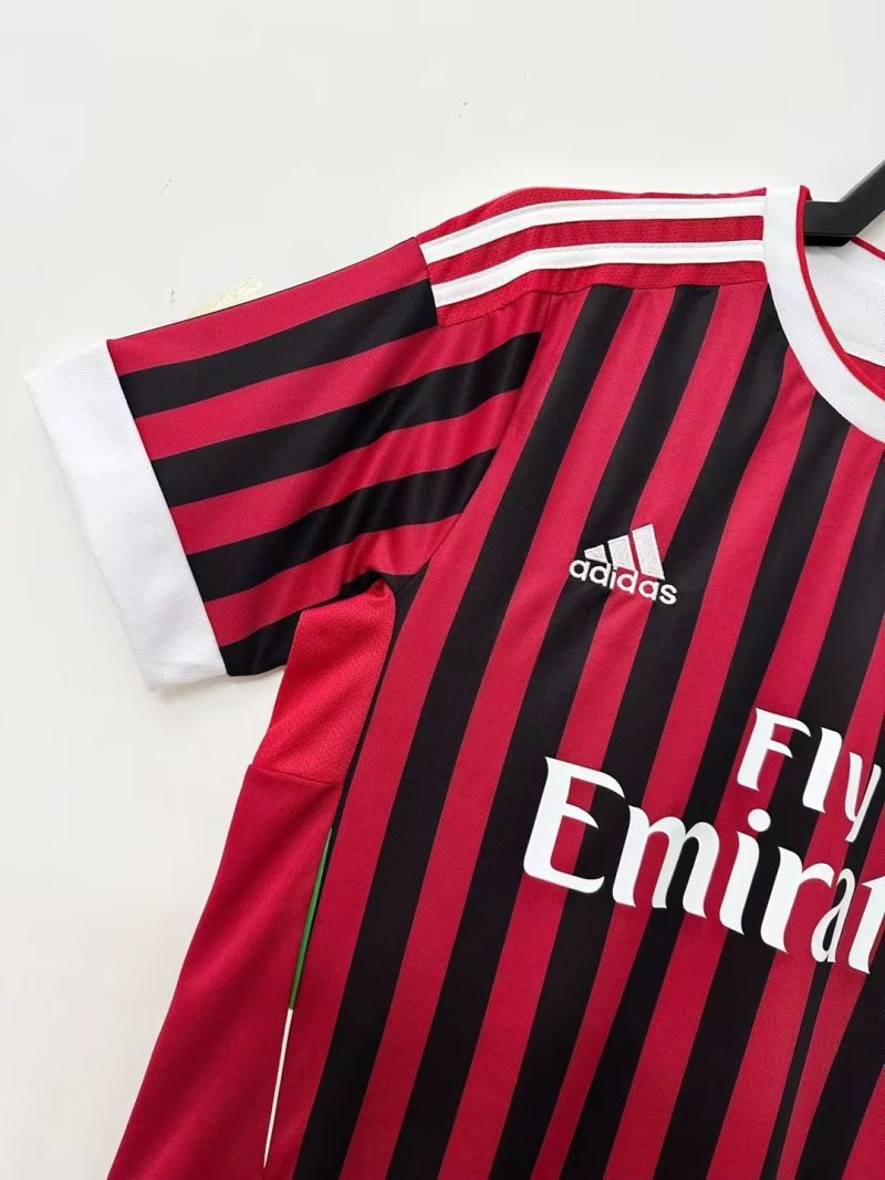 2011-2012 AC Milan home short sleeves