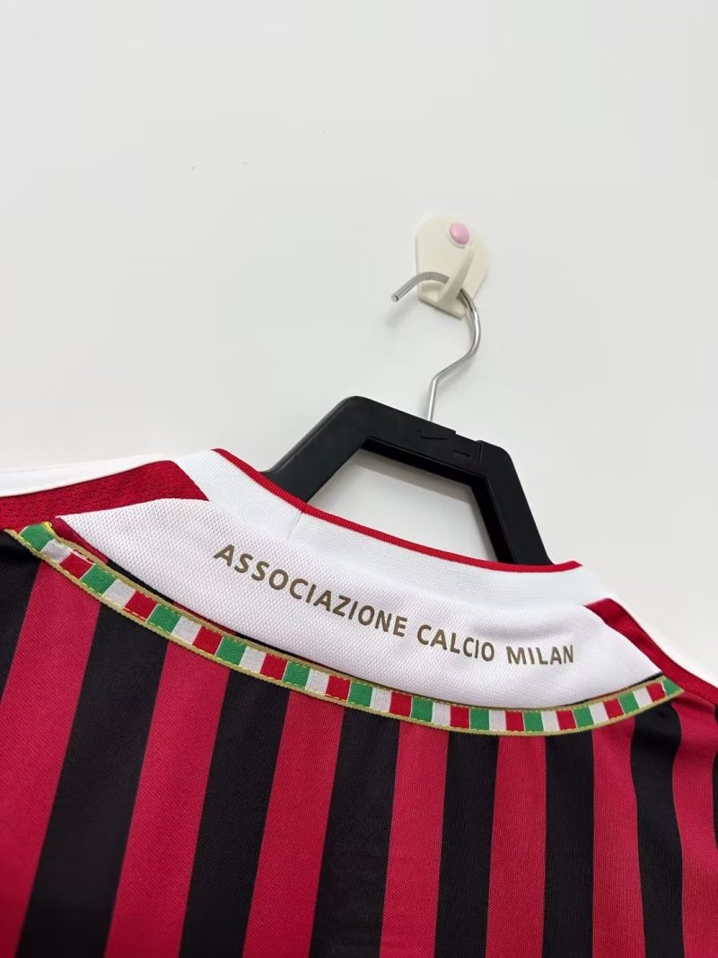 2011-2012 AC Milan home short sleeves