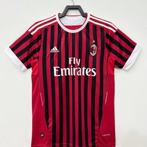 2011-2012 AC Milan home short sleeves