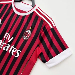 2011-2012 AC Milan home short sleeves