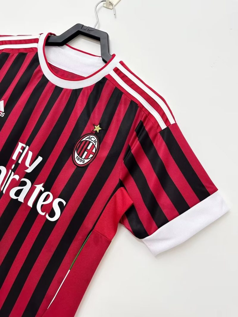 2011-2012 AC Milan home short sleeves