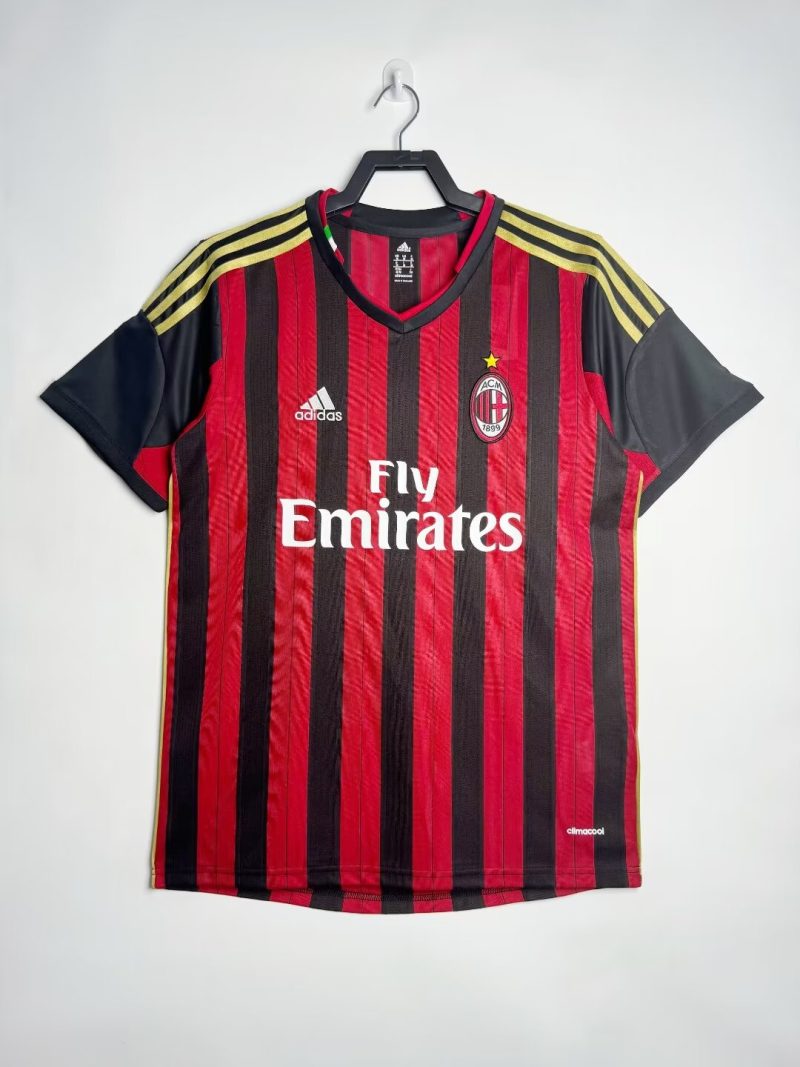 2013-2014 AC Milan home short sleeves