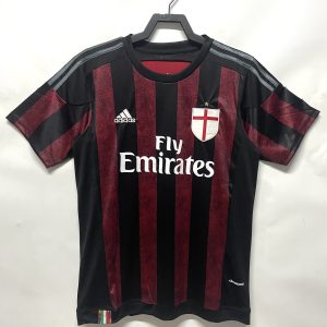 15-16 2015-2016 AC Milan home short sleeves