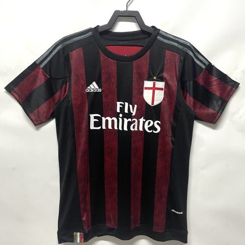 2015-2016 AC Milan home short sleeves