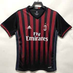 2016-2017 AC Milan home short sleeves