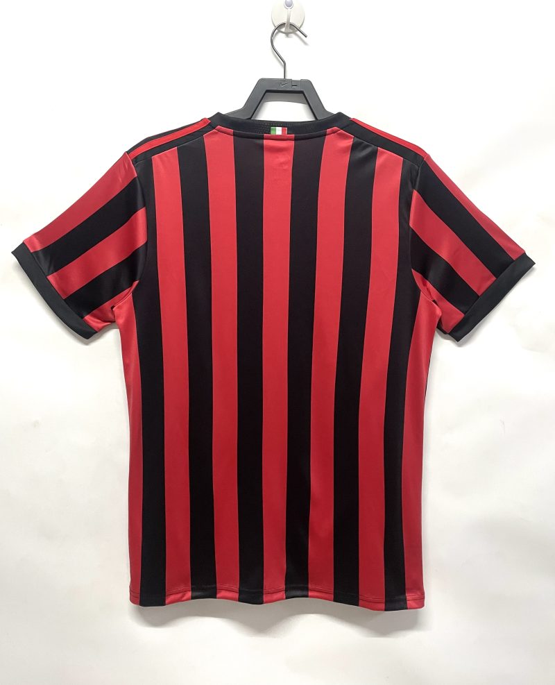 2017-2018 AC Milan home short sleeves