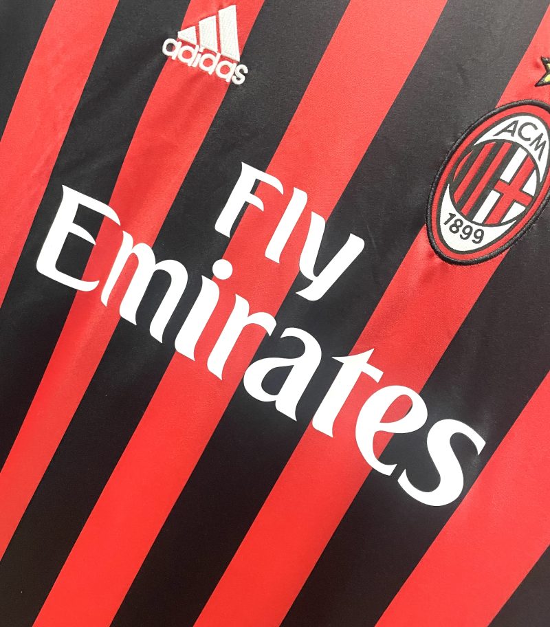 2017-2018 AC Milan home short sleeves