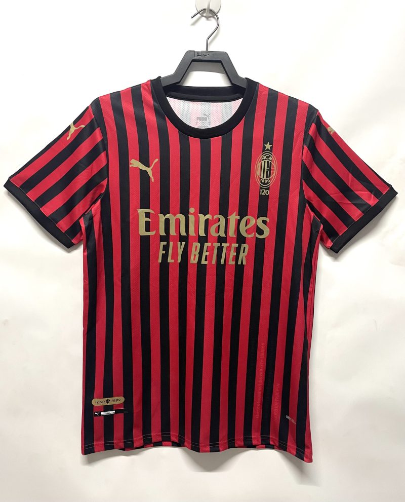 1899-2019 AC Milan home short sleeves