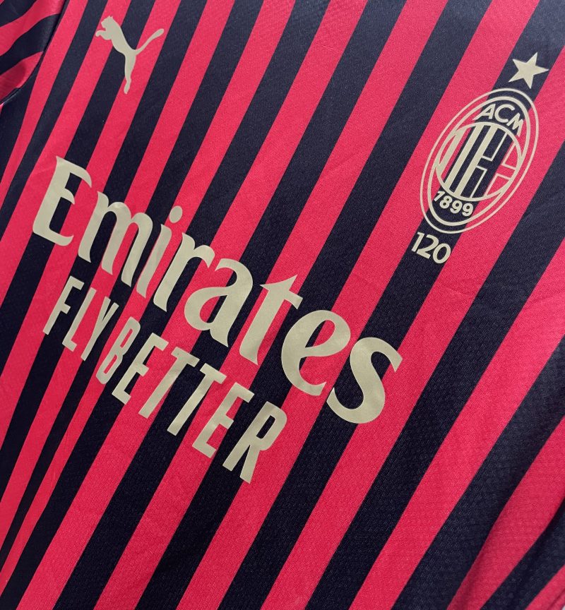1899-2019 AC Milan home short sleeves