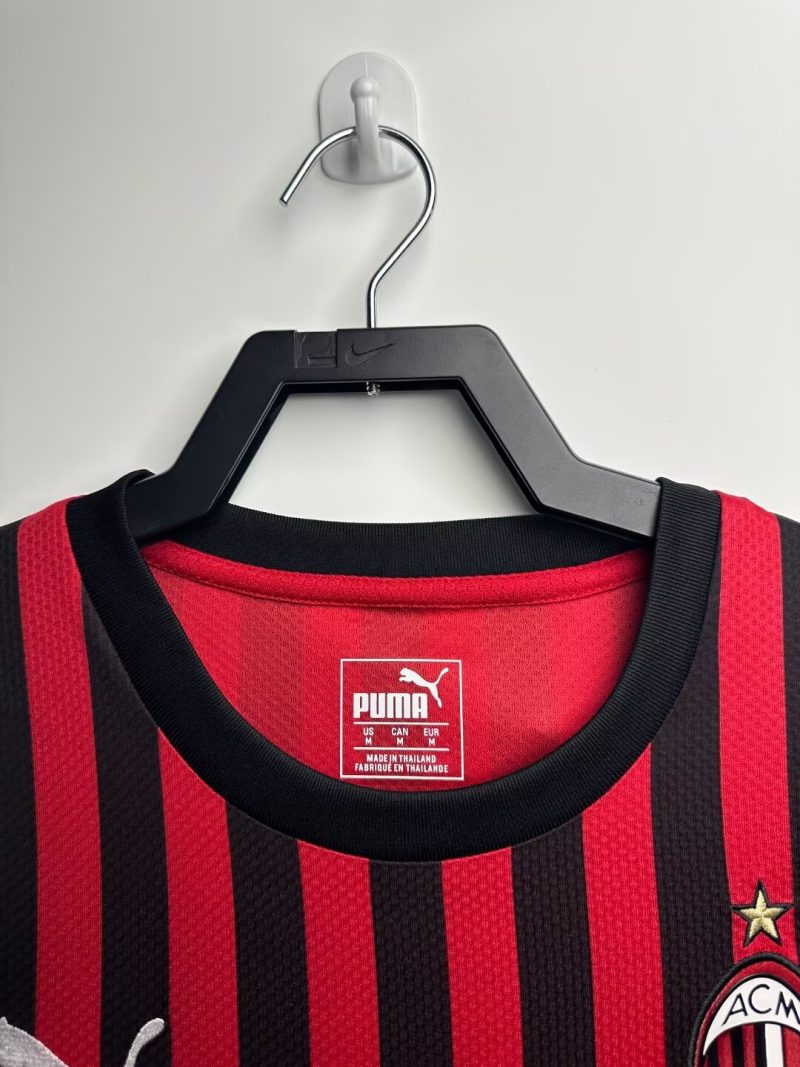 2019-2020 AC Milan home short sleeves