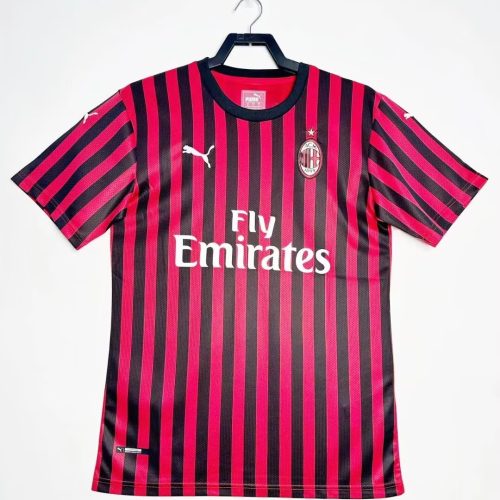 2019-2020 AC Milan home short sleeves