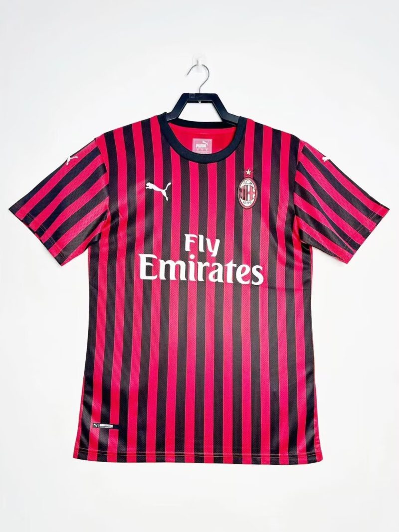 2019-2020 AC Milan home short sleeves