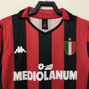 1988-1989 AC Milan home short sleeves