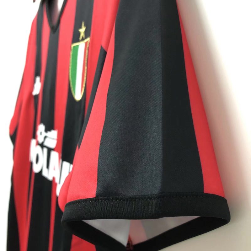 1988-1989 AC Milan home short sleeves