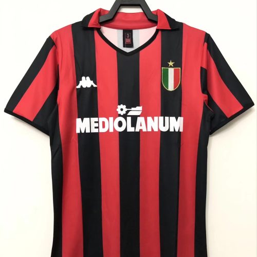 1988-1989 AC Milan home short sleeves