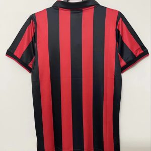 1990-1991 AC Milan home short sleeves