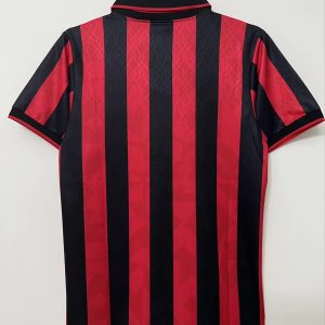 1995-1996 AC Milan home short sleeves