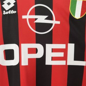 1996-1997 AC Milan home short sleeves