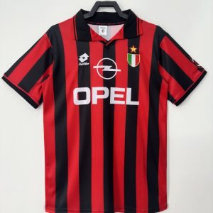 1996-1997 AC Milan home short sleeves