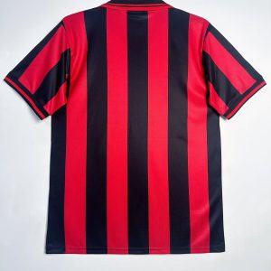 1997-1998 AC Milan home short sleeves