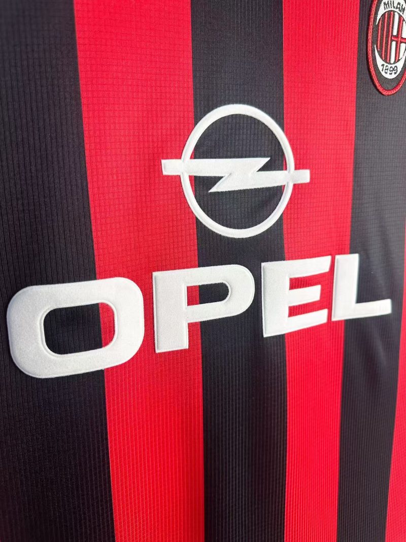 1997-1998 AC Milan home short sleeves
