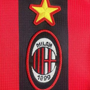 1997-1998 AC Milan home short sleeves