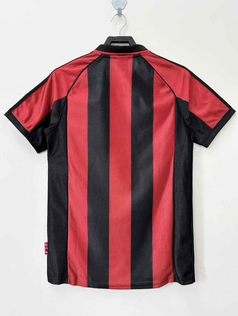 1998-1999 AC Milan home short sleeves