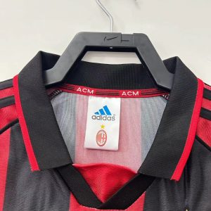 1998-1999 AC Milan home short sleeves