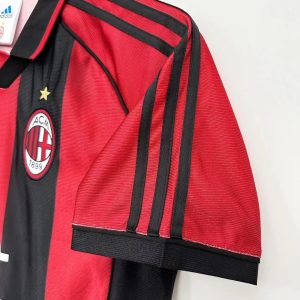 1998-1999 AC Milan home short sleeves