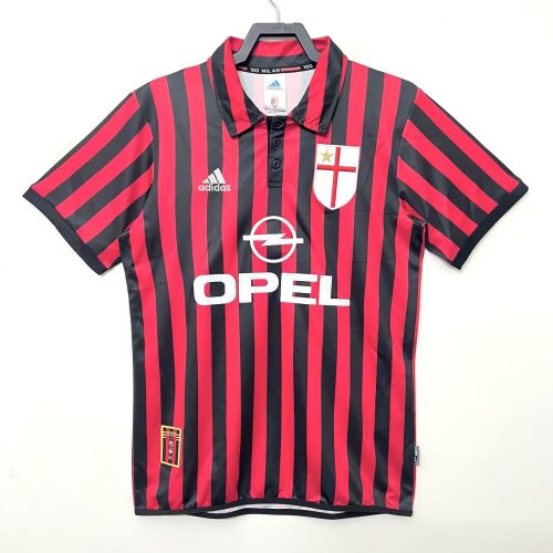 1999-2000 AC Milan home short sleeves