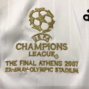 2006-2007 AC Milan away short sleeves