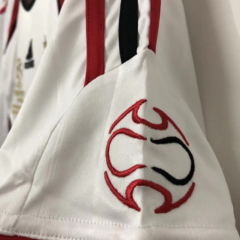 2006-2007 AC Milan away short sleeves