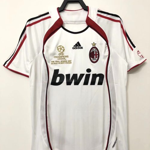 2006-2007 AC Milan away short sleeves