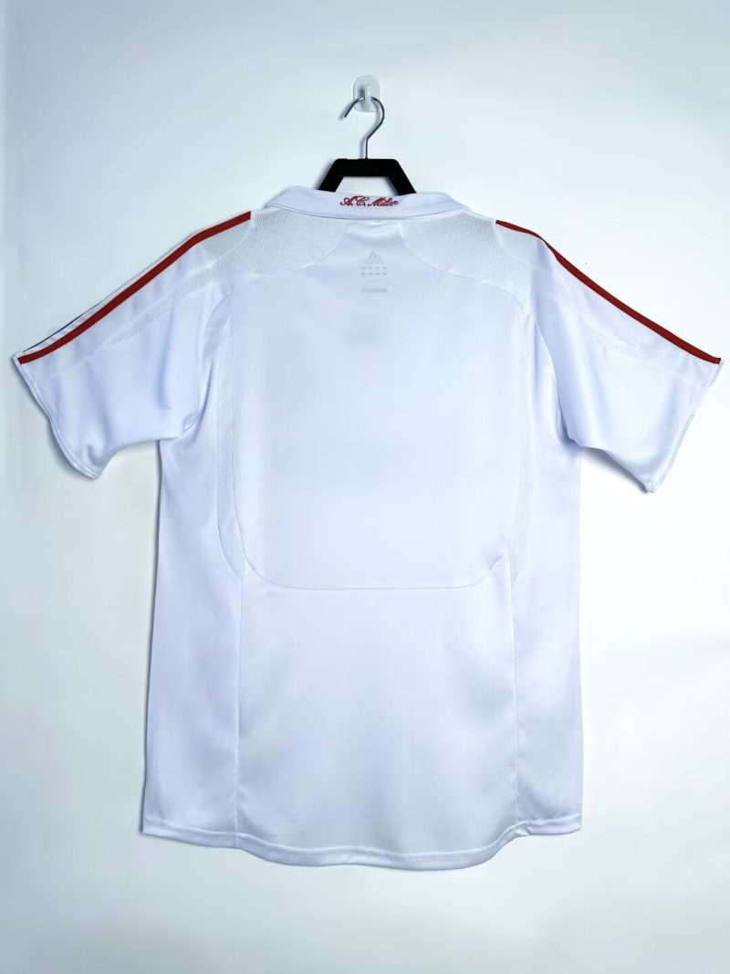 2007-2008 AC Milan away short sleeves